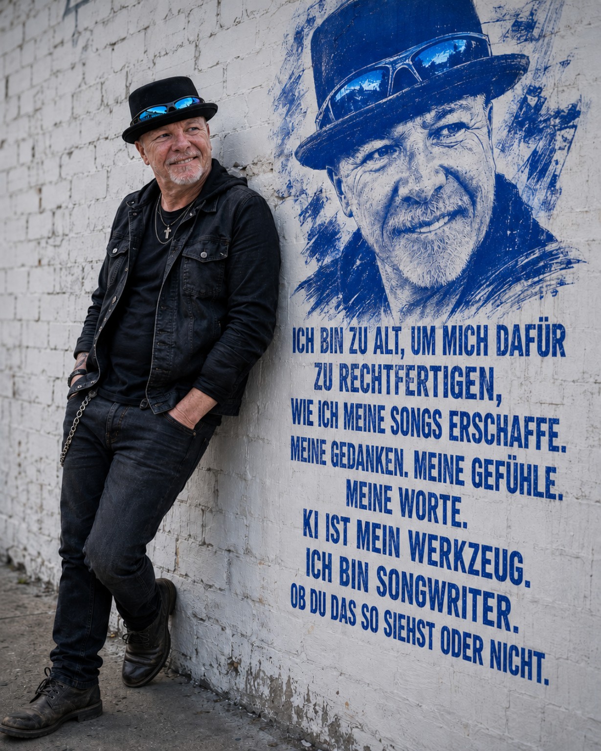 Blackmagic Smeety an einer Portraitwand